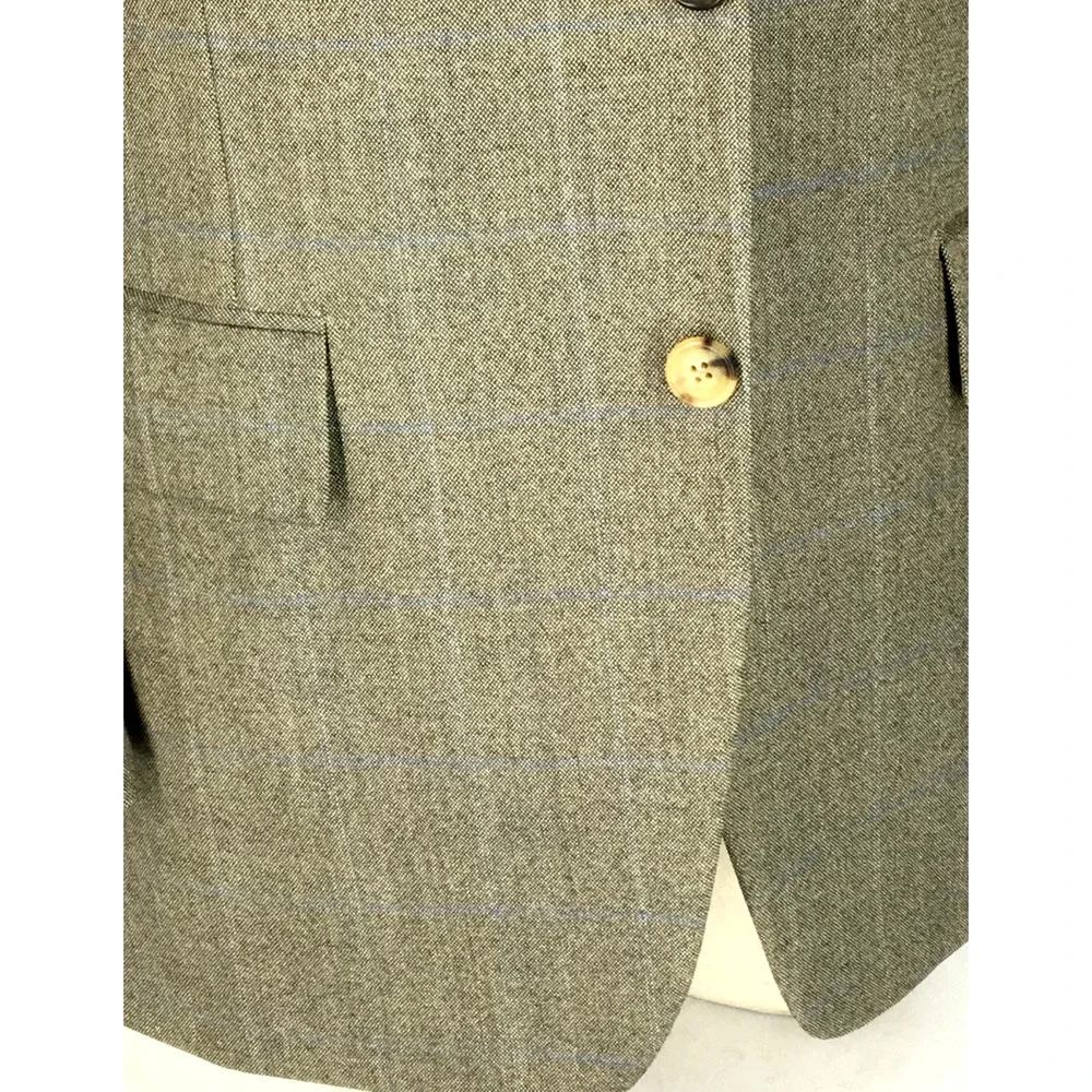 40R Corneliani Italy Mens 3 Button Pure Wool Blazer Sport Coat Surgeon Italy 50R